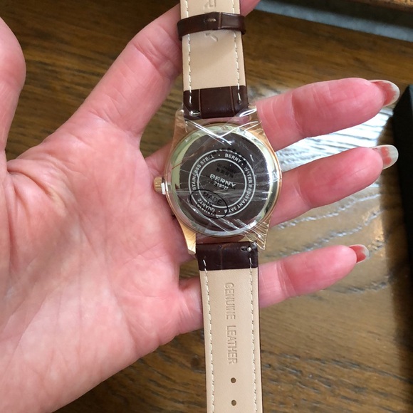 New Berny women’s watch. 3 multi-function sundials for week/calendar/moon phase. - Picture 3 of 13